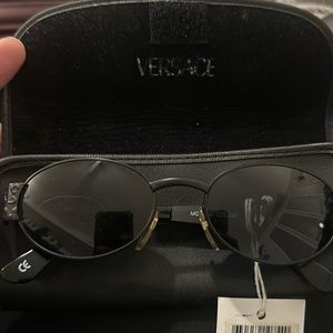 Gianni Versace Medusa Logo Side Sunglasses